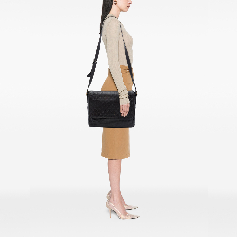 Pre-Loved Gucci Guccissima Messenger Bag - Picture 6 of 6
